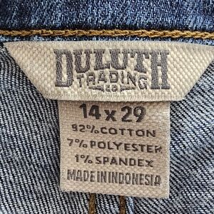 Duluth Trading Co. Women's Daily Denim 14 x 29